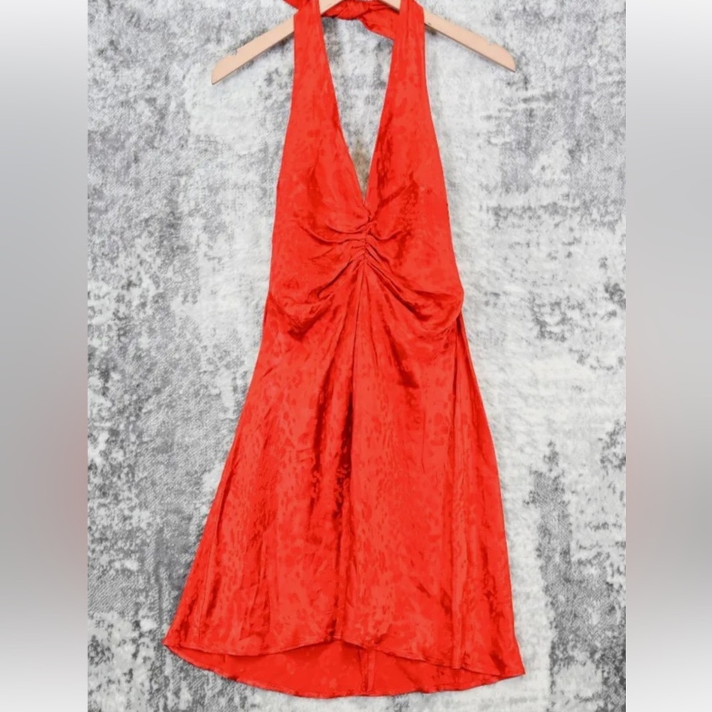 Red ZARA mini dress